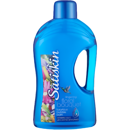 SATISKIN FOAM BATH FLORAL BOUQUET 2LTR