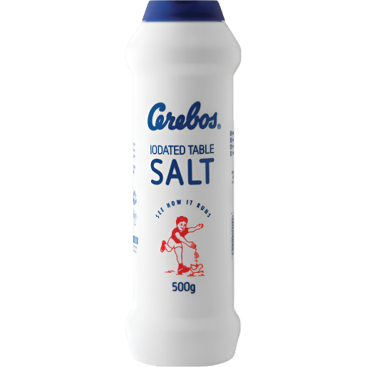 CEREBOS TABLE PLAIN SALT 1KG