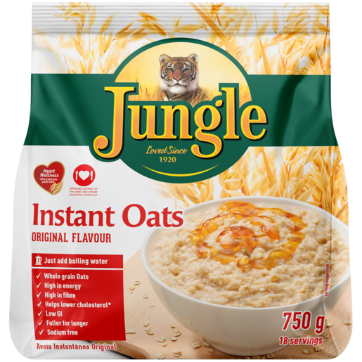 JUNGLE OATS 750G INSTANT ORIGINAL FLAVOUR