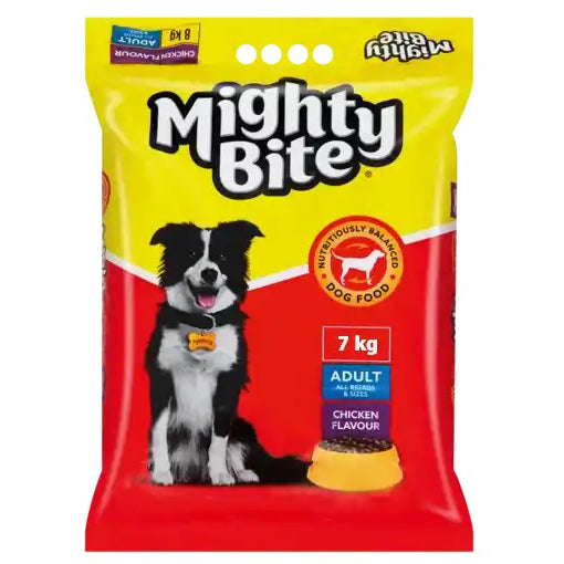 MIGHTY BITE 7KG DOG FOOD CHICKEN