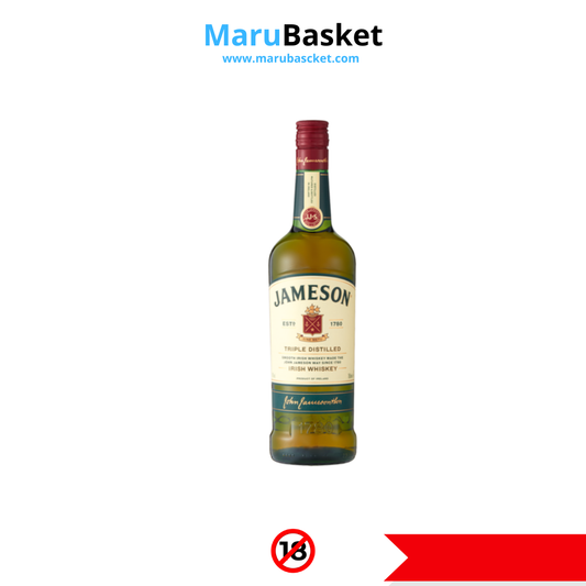 Jameson Irish Whiskey Bottle 750ml