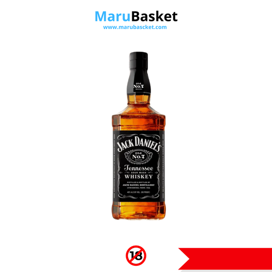 Jack Daniel's Old No. 7 Tennessee Whiskey Bottle 750ml
