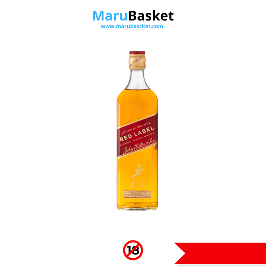Johnnie Walker Red Label Blended Scotch Whisky Bottle 750ml