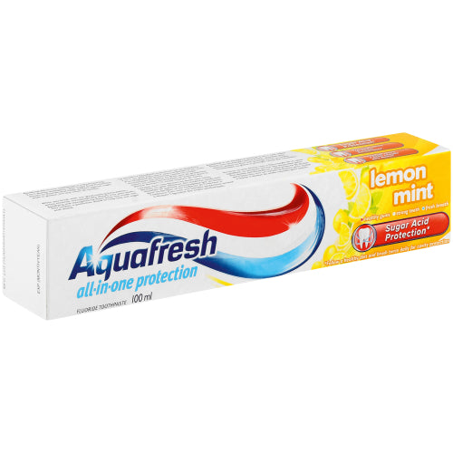 AQUAFRESH TOOTH PASTE LEMON&MINT 100ML