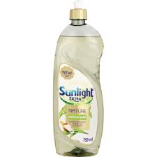 SUNLIGHT 750ML D/WASHING LIQ EXTRA NATURE